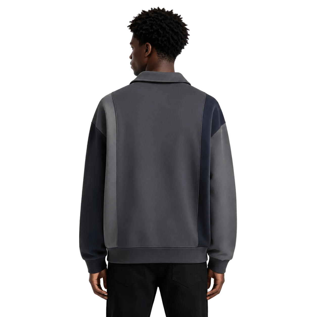 Kith Nelson Collared Pullover Torpedo - AFewVibe