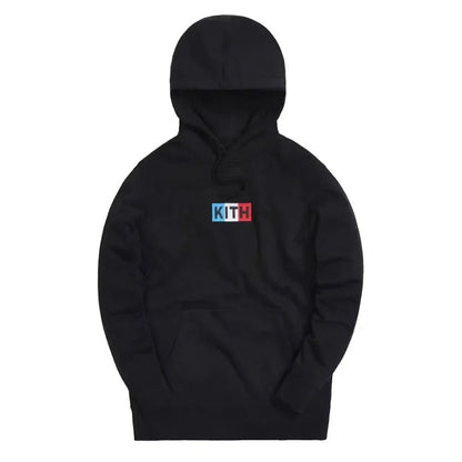 Kith Paris Classic Logo Hoodie Black - Afewvibe