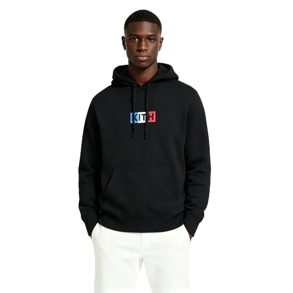 Kith Paris Classic Logo Hoodie Black - Afewvibe