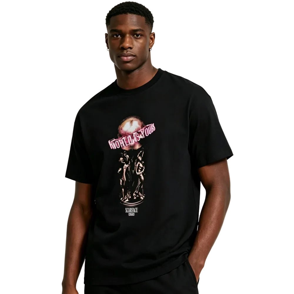 Kith x Scarface The World Is Yours Tee Black – AFewVibe