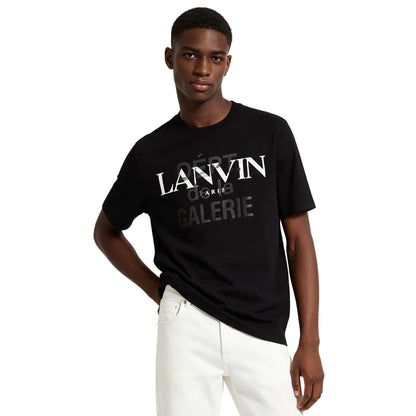 Lanvin x Gallery Dept. Printed T-shirt In French Black - AFewVibe