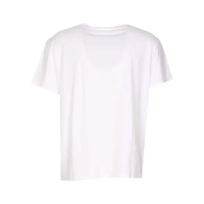 Maison Margiela Embroidered Numeric Logo T-Shirt White - Afewvibe