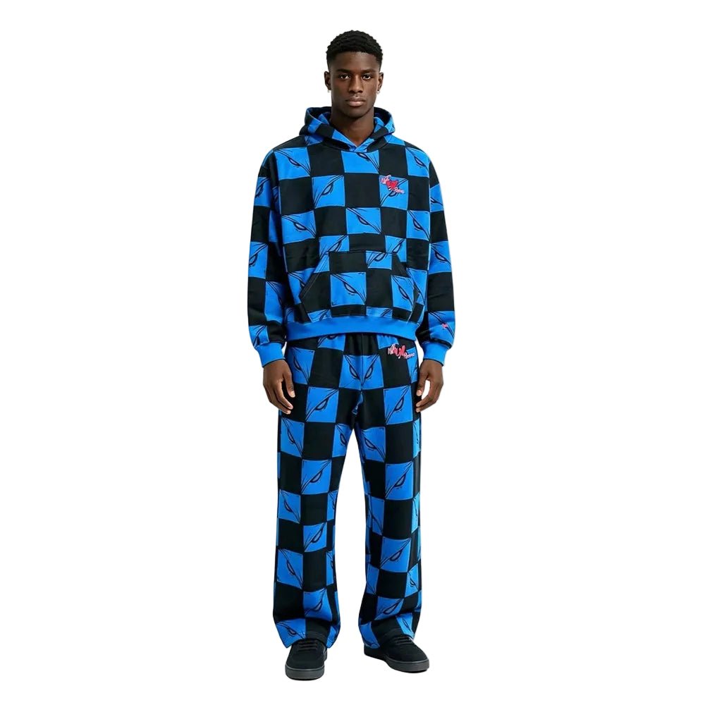 Matty Boy Anti Promo 99 Eyez Sweatpants Black Blue - AFewVibe