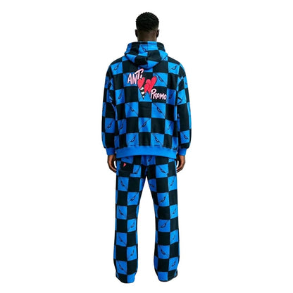 Matty Boy Anti Promo 99 Eyez Sweatpants Black Blue - AFewVibe