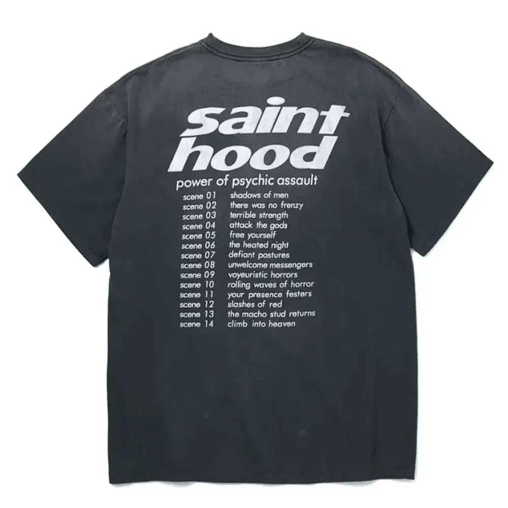 Neighborhood x Saint Michael Saint Hood Bike T-Shirt Vintage Black