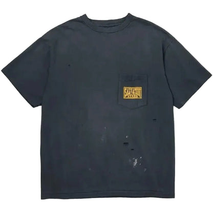 Neighborhood x Saint Michael STHD Pocket T-Shirt Vintage Black - AFewVibe