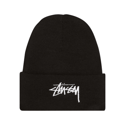 Nike × Stussy Cuff Beanie Black - AFewVibe