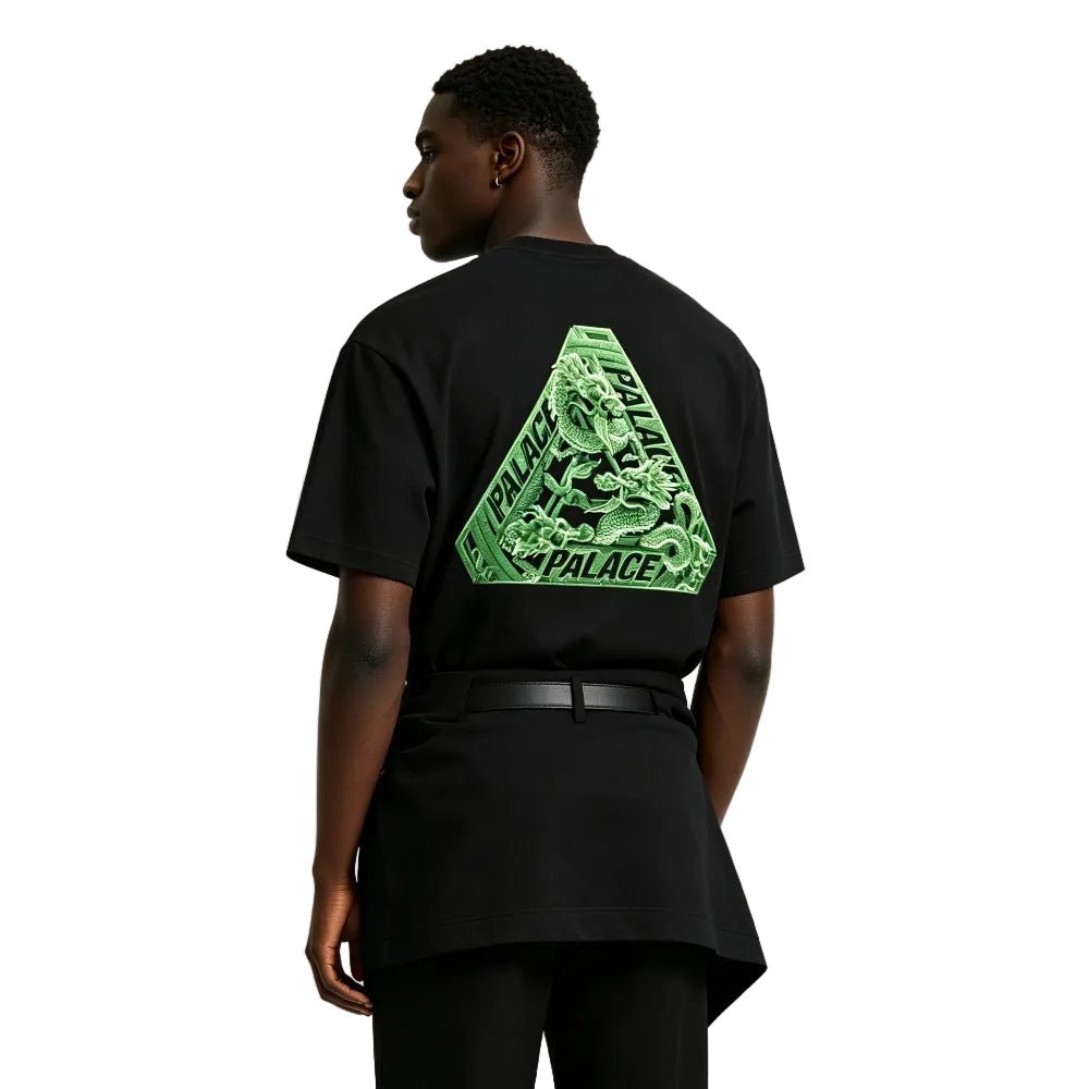 Palace Hong Kong Exclusive Dragon Tri-Ferg T-shirt Black – AFewVibe