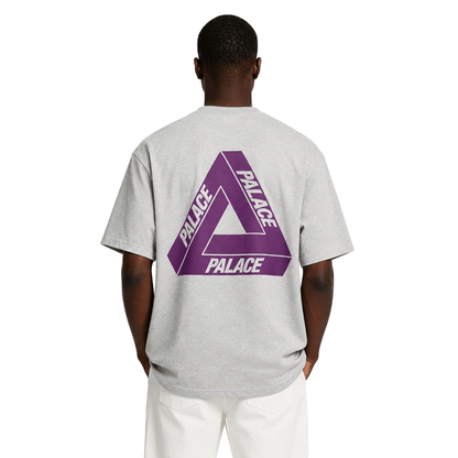 Palace Purple Label graphic detail cotton T-shirt - AFewVibe