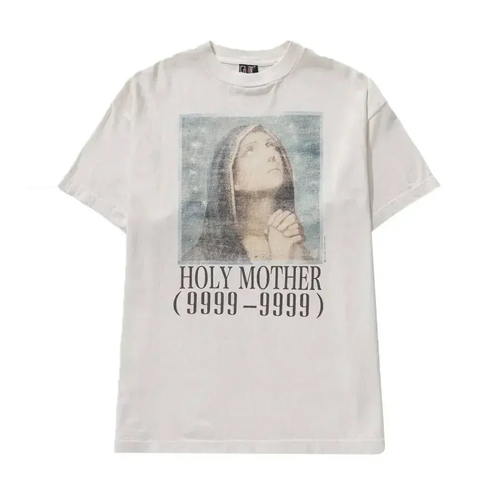 Saint Michael Holy Mother Short Sleeve T-shirt - Afewvibe