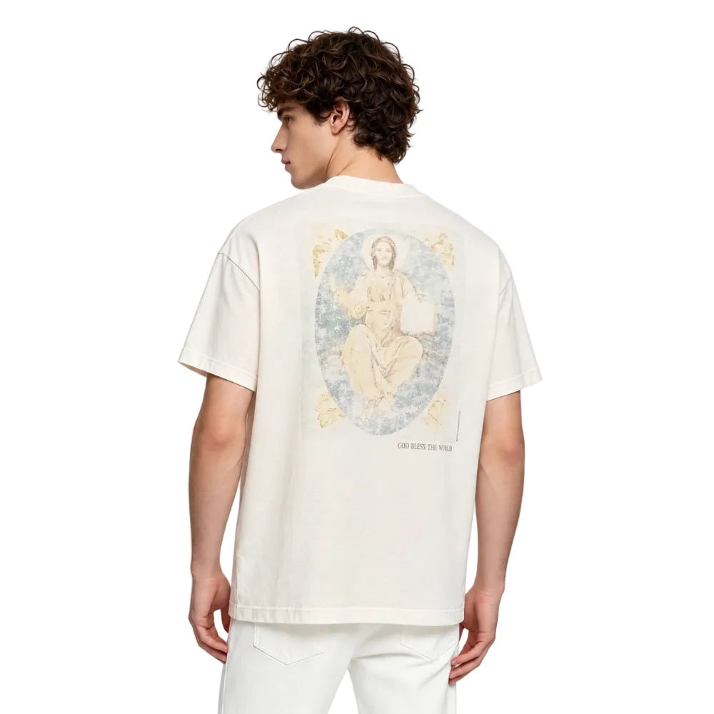 Saint Michael Holy Mother Short Sleeve T-shirt - AFewVibe