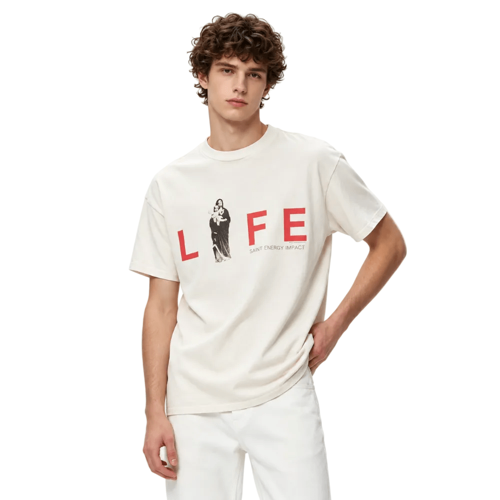 Saint Michael Life Maria T-Shirt - AFewVibe