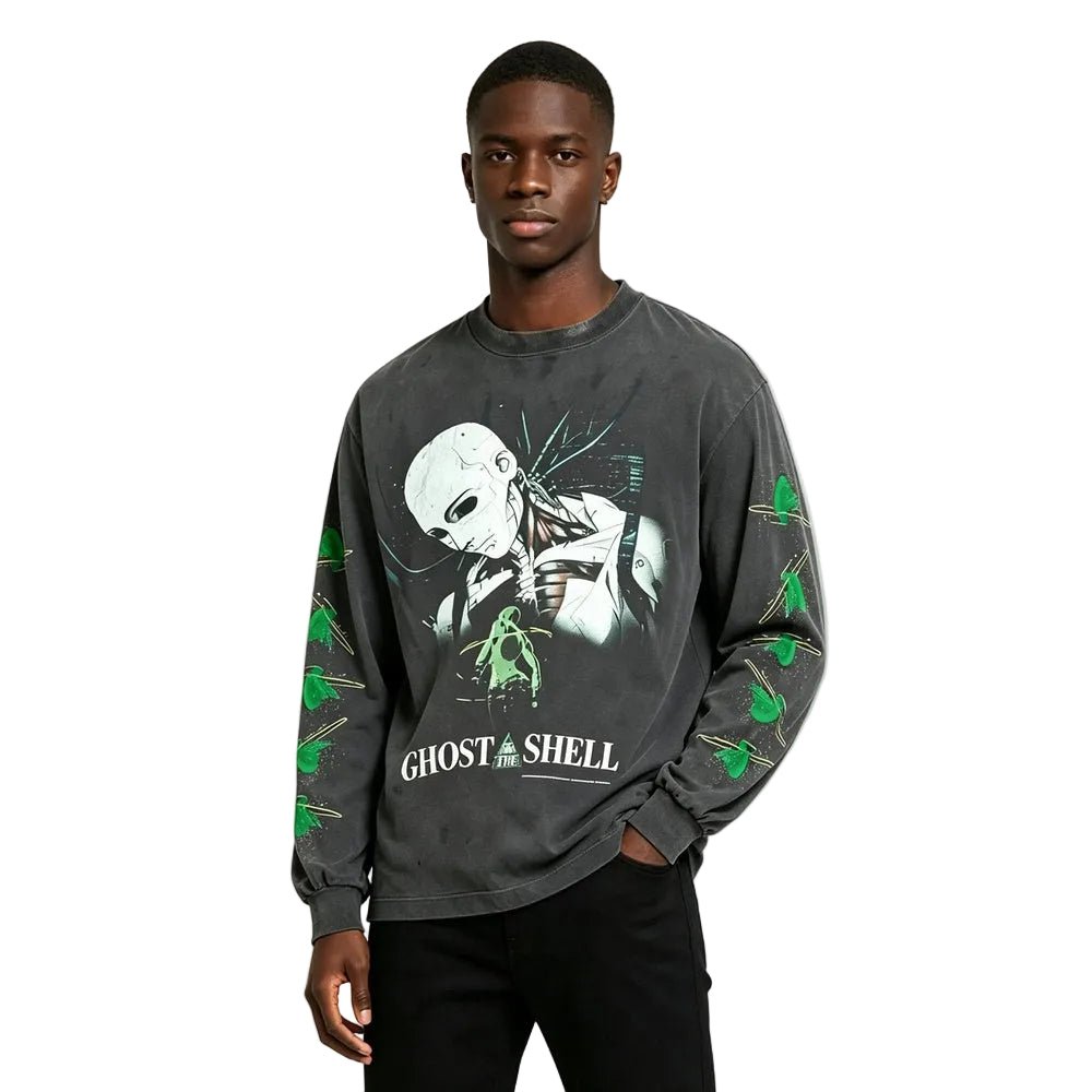 SAINT MICHAEL LS T-Shirt Gits - AFewVibe