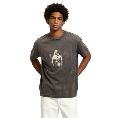 Saint Michael Maria T-Shirt - AFewVibe
