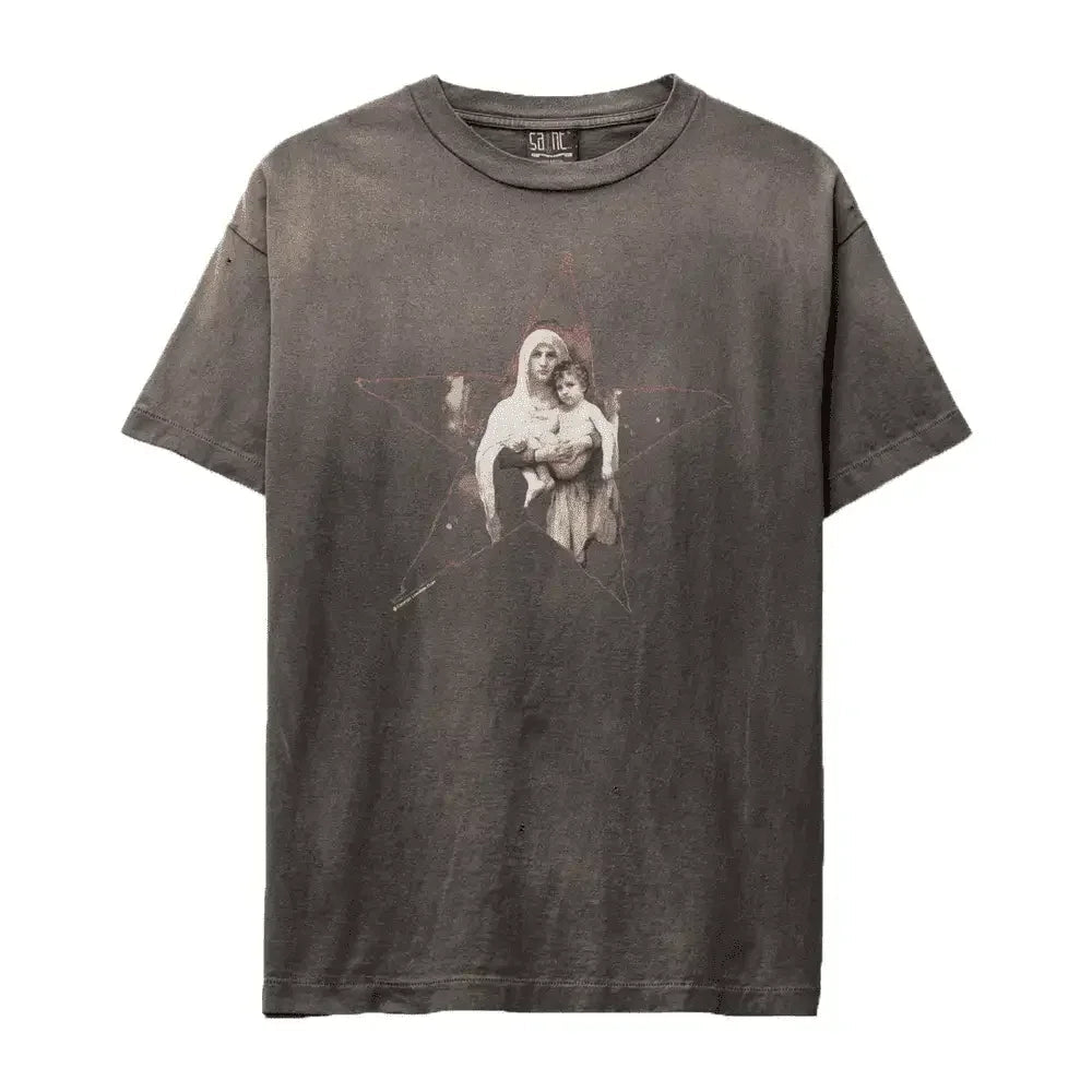 Saint Michael Maria T-Shirt - Afewvibe
