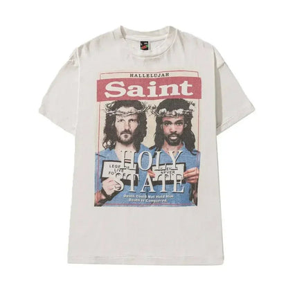 Saint Michael x Denim Tears Holy State T-shirt - Afewvibe