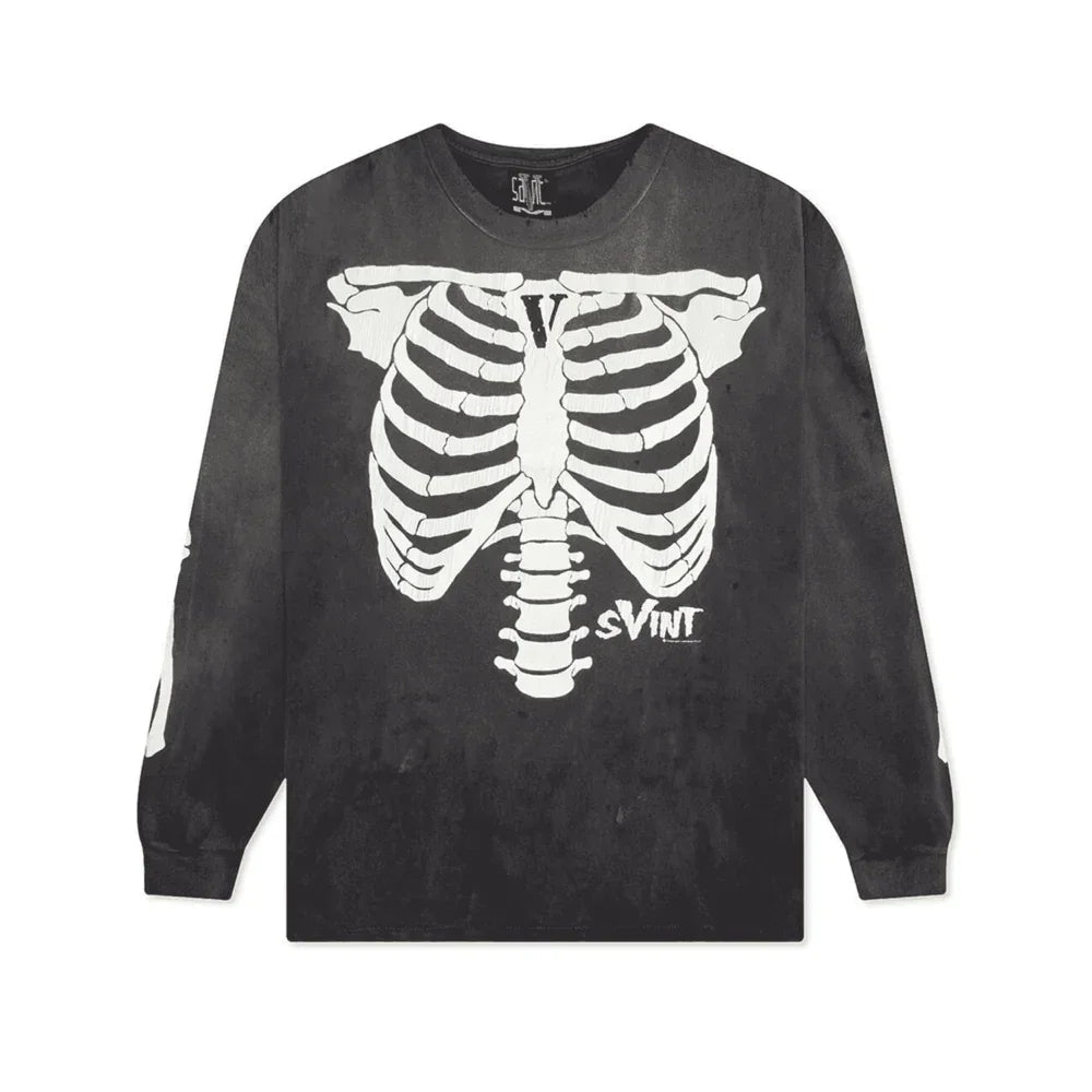 新品同様 SAINT MICHAEL × VLONE L/S TEE 22AW Saint Michael x VLONE Bone L/S Tee – AFewVibe