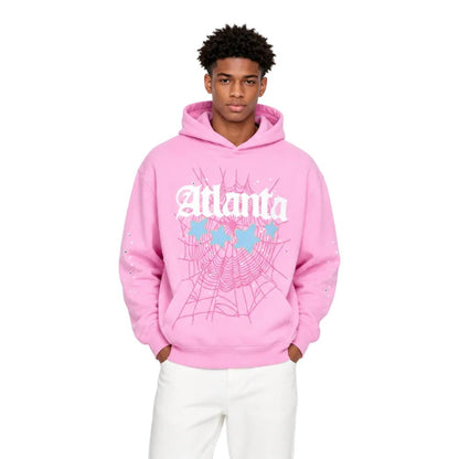 Sp5Der Atlanta Hoodie Pink - AFewVibe