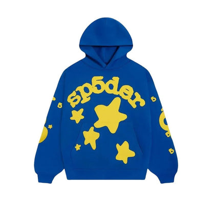 Sp5der Beluga Hoodie TC Blue - Afewvibe