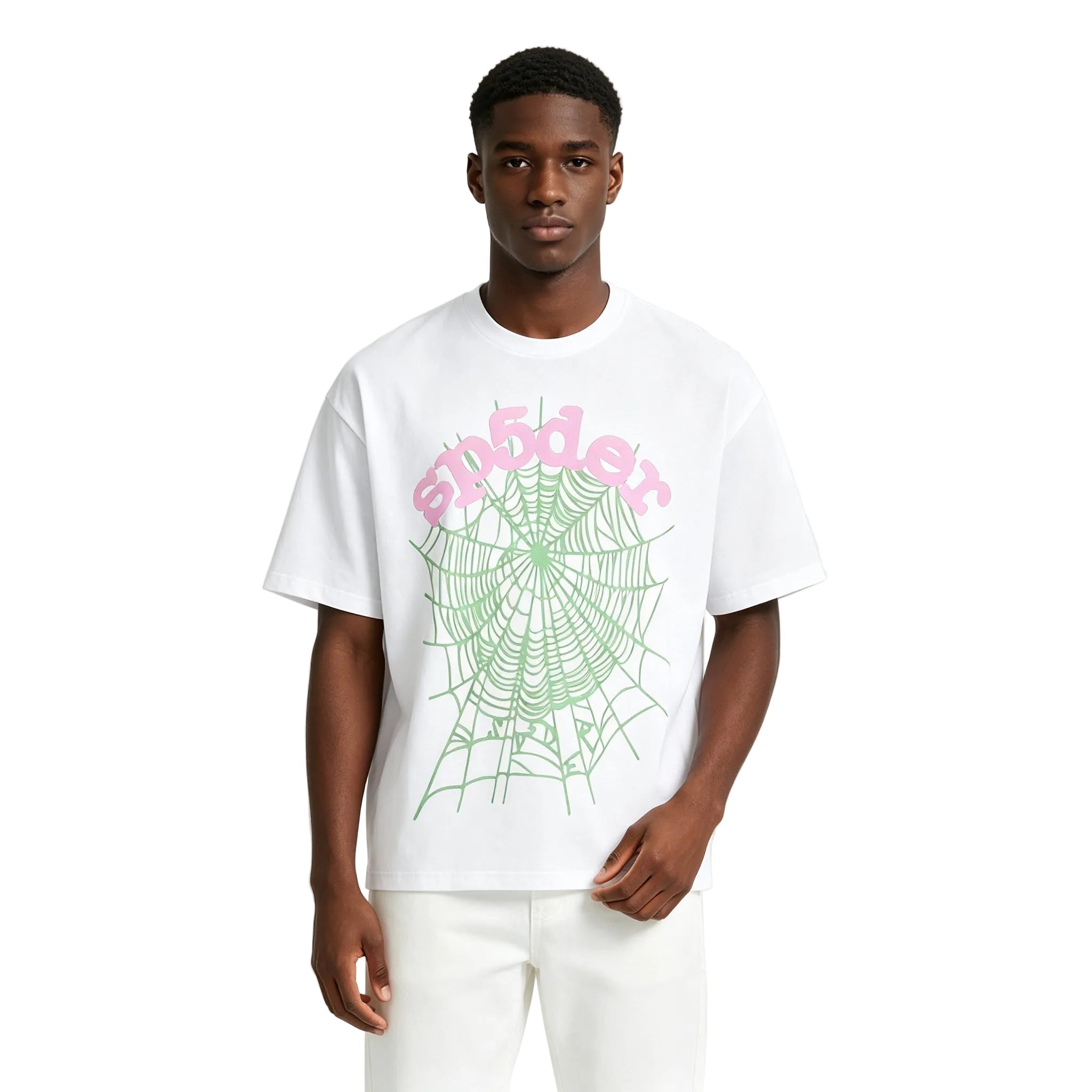 Sp5der OG Web Tee White – AFewVibe