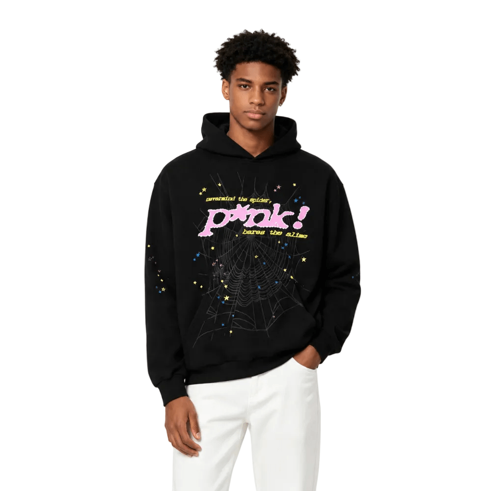 Sp5Der P*Nk Hoodie Black - AFewVibe