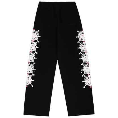 Sp5der Stone Sweatpant Black - AFewVibe