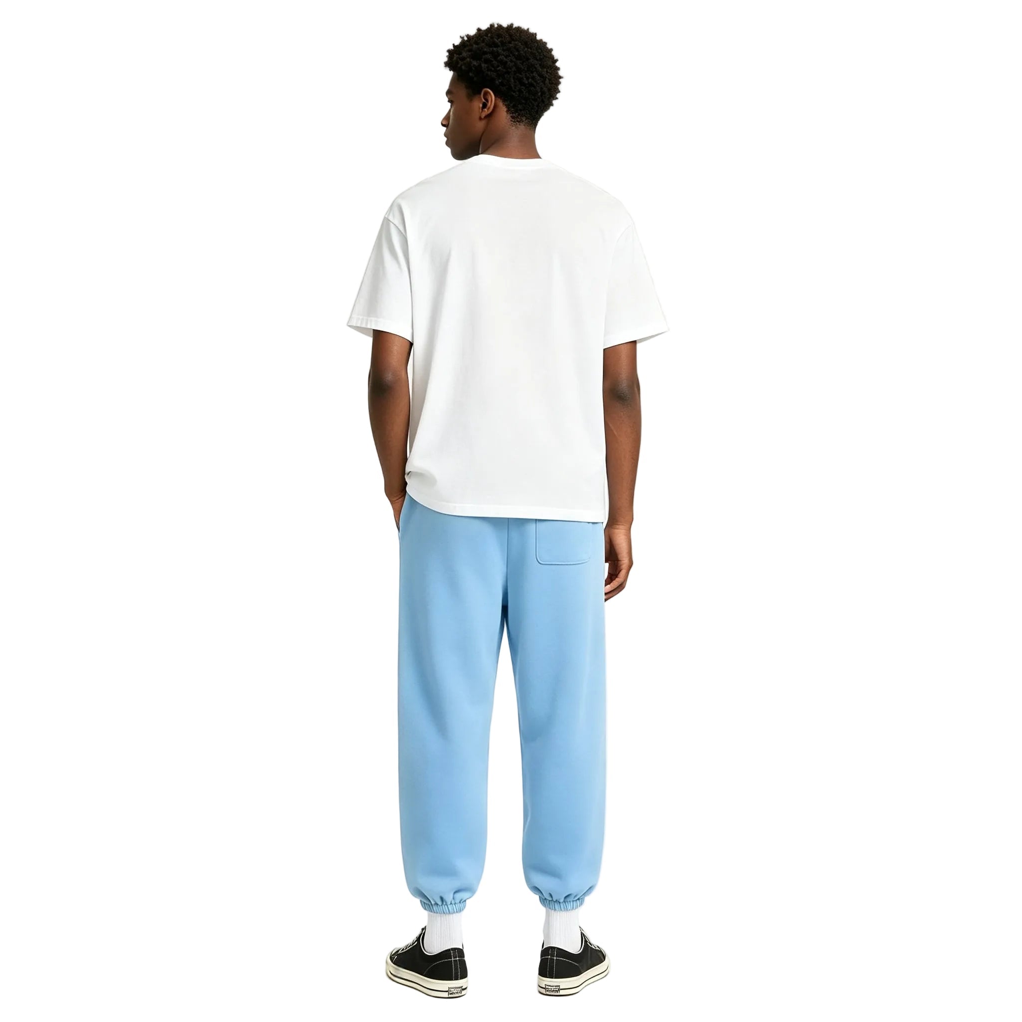 Sp5der Worldwide Sweatpant Sky Blue - AFewVibe