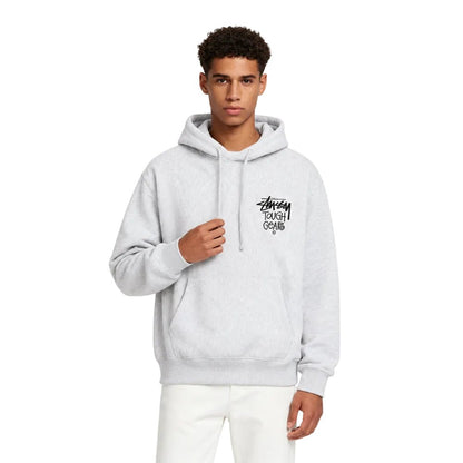 Stüssy Tough Gear Hoodie Ash Heather SS24 - AFewVibe