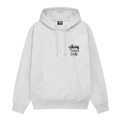 Stüssy Tough Gear Hoodie Ash Heather SS24 - AFewVibe