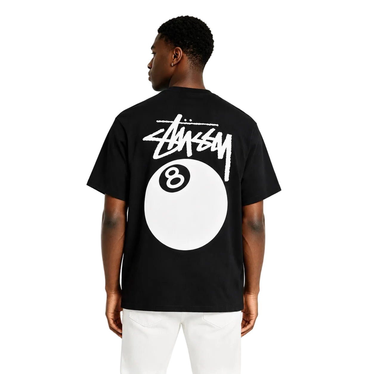 Stussy 8 Ball Pigment Dyed Tee Black – AFewVibe