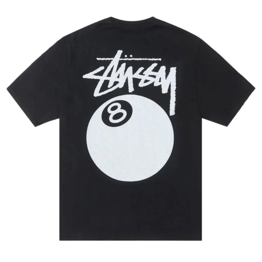 Stussy 8 Ball Pigment Dyed Tee Black – AFewVibe
