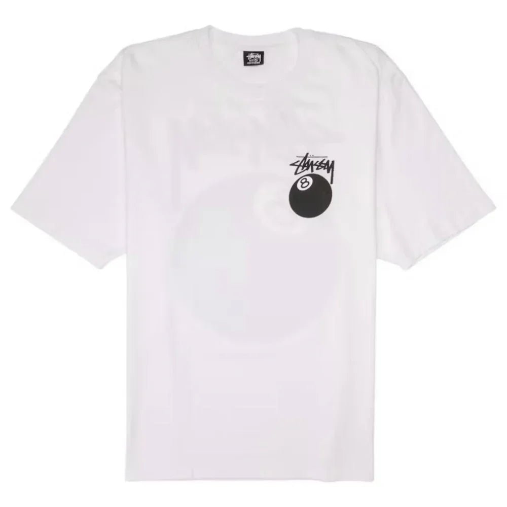 Stussy 8 Ball Tee White – AFewVibe
