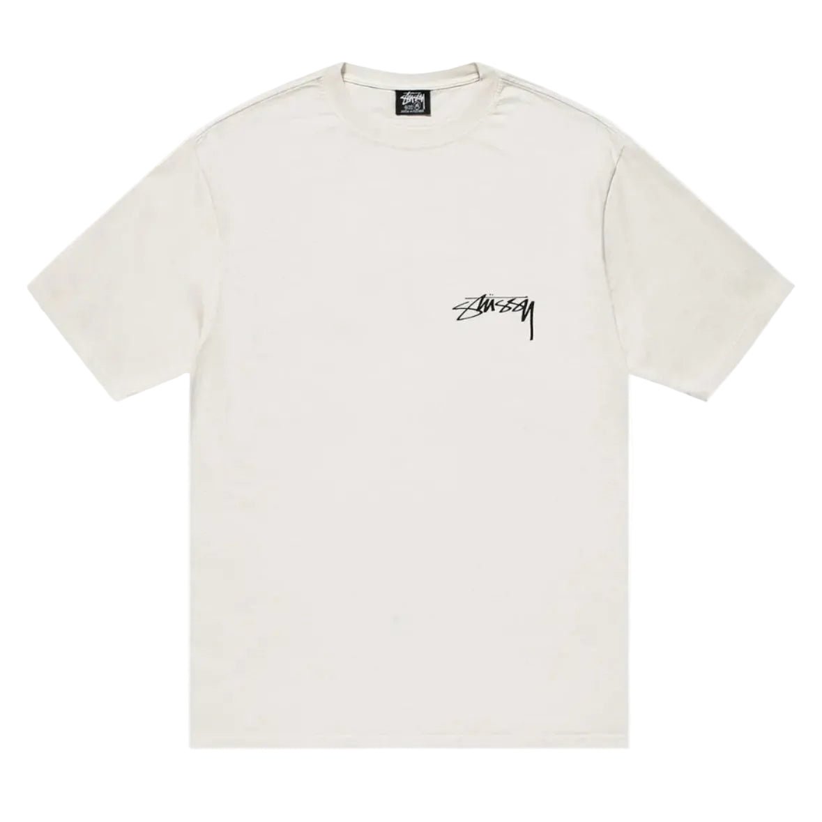 Stussy Arachnid Pigment Dyed Tee Natural - AFewVibe