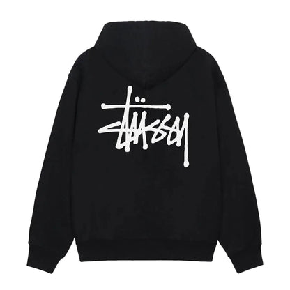 Stussy Basic Hoodie Black - AFewVibe