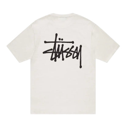 Stussy Basic Pigment Dyed TShirt Natural - AFewVibe