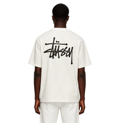 Stussy Basic Pigment Dyed TShirt Natural - AFewVibe