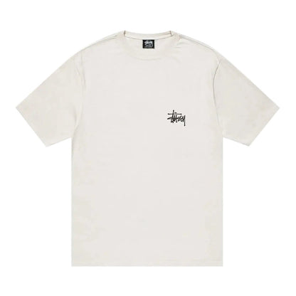 Stussy Basic Pigment Dyed TShirt Natural - AFewVibe