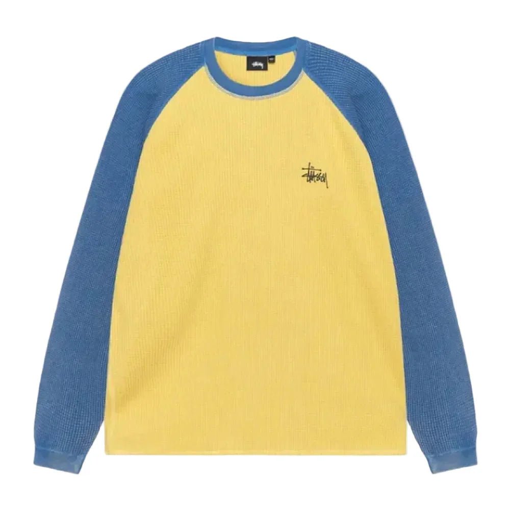 Stussy Basic Thermal 2 Tone Yellow - Afewvibe