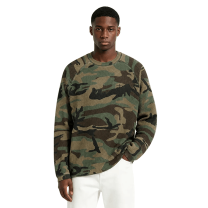 Stussy Basic Thermal Woodland Camo - AFewVibe