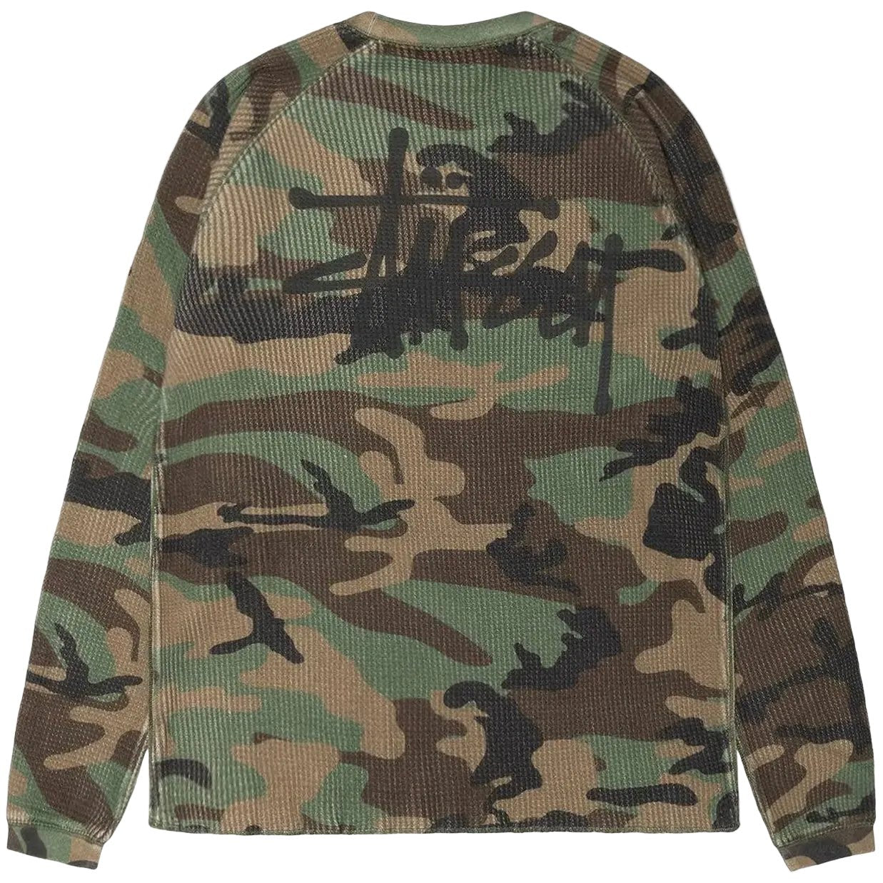 Stussy Basic Thermal Woodland Camo – AFewVibe