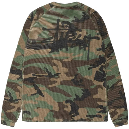Stussy Basic Thermal Woodland Camo - AFewVibe