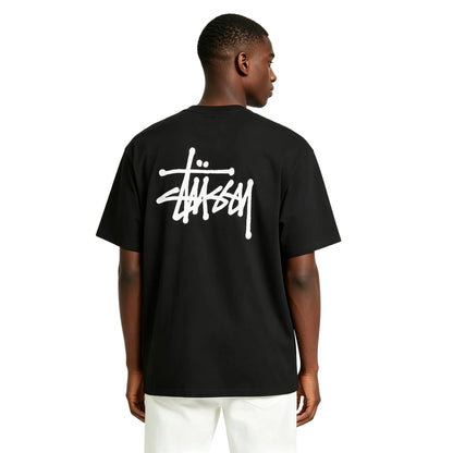 Stussy Basic Tshirt Black - AFewVibe