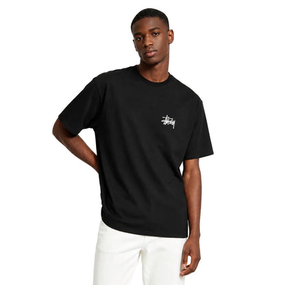 Stussy Basic Tshirt Black - AFewVibe