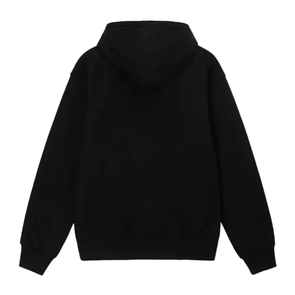 Stussy Block Sport Pigment Dyed Hoodie Black - Afewvibe