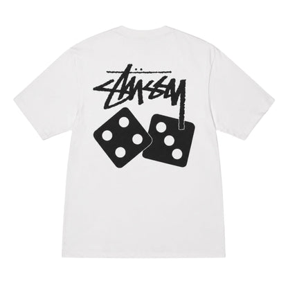 Stussy Dice Pigment Dyed Tee Natural - AFewVibe