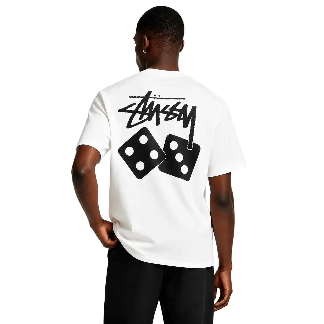 Stussy Dice Pigment Dyed Tee Natural - AFewVibe