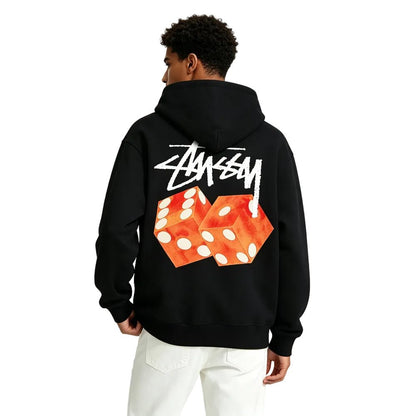 Stussy Diced Out Hoodie Black - AFewVibe