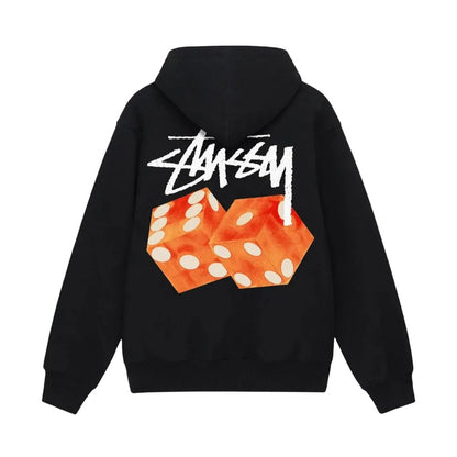 Stussy Diced Out Hoodie Black - AFewVibe