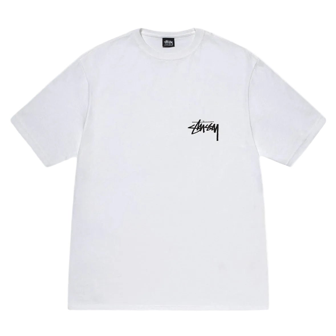 Stussy Diced Out Tee White - AFewVibe