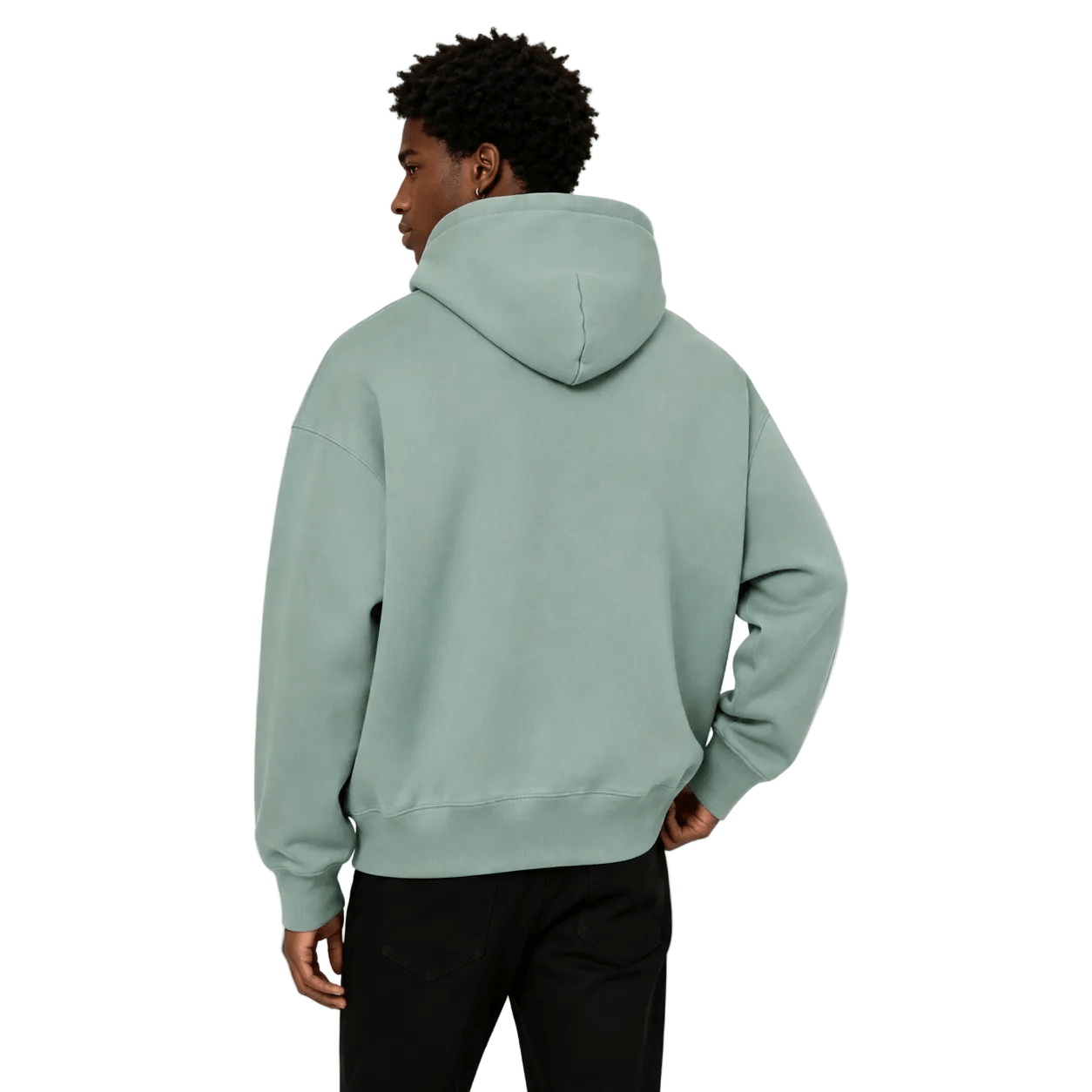 Stussy Established Zip Hoodie Grey Green - AFewVibe